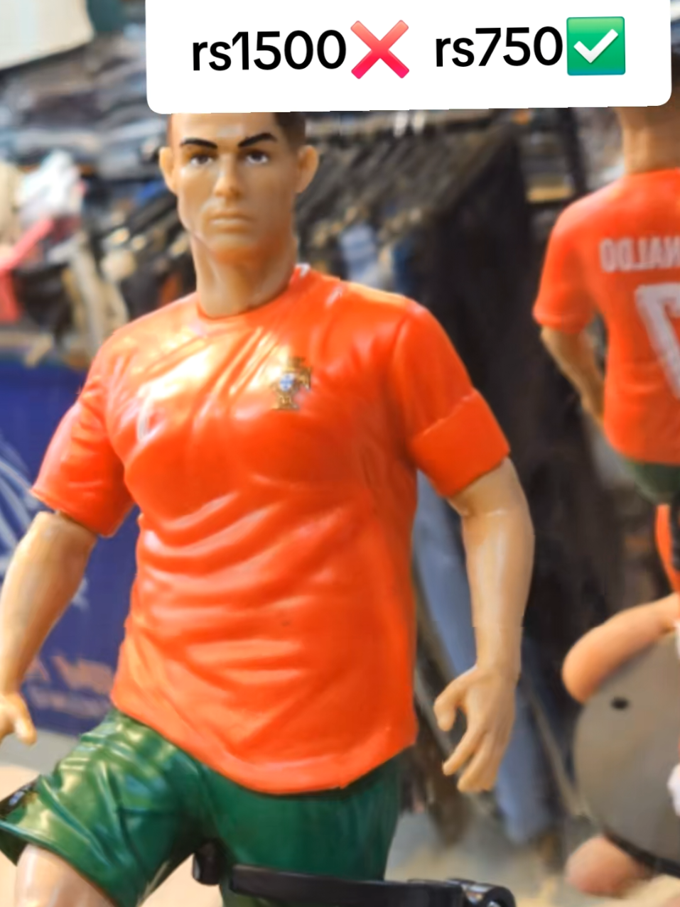 This is your chance to own a piece of football history, as this high-quality Lionel Messi Ronaldo mbappe action figure is available in Nepal for the very first time! . #supporter #fan #brothersinarms #family #teamwork #dream #passion #teamplayer #passion #ballislife #playmaker #goals #tiktok #football #nepal #football_axiom #chaos #neymar #messi #ronaldo #haaland #mbappe #championsleague #freestyle #fyp #foryou 