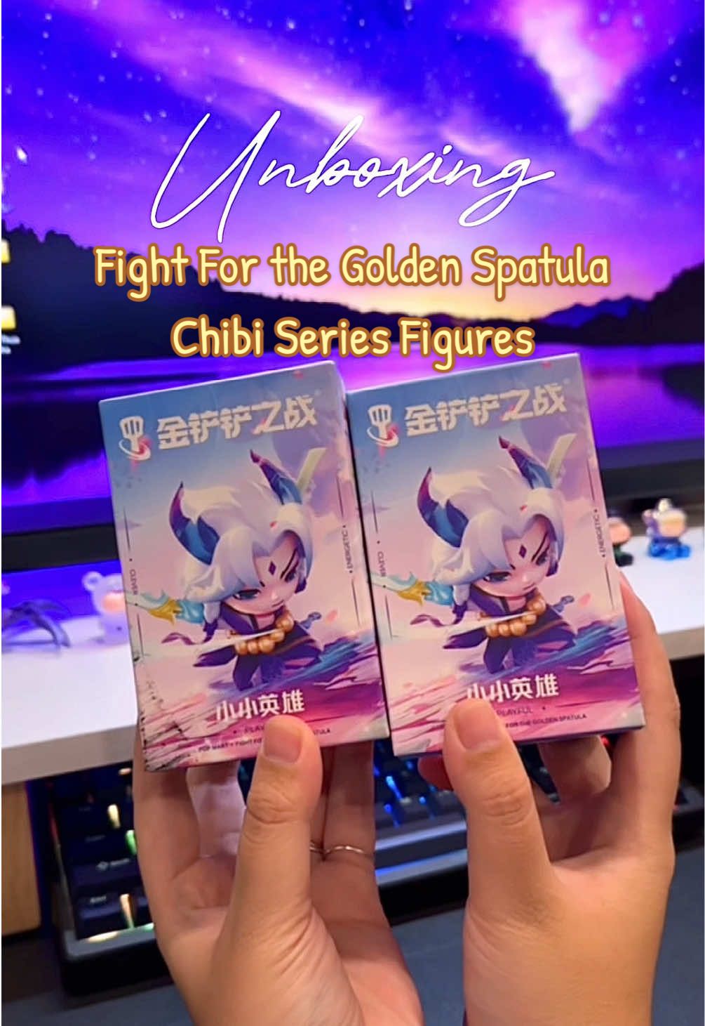 Unboxing Blindbox Liên minh huyền thoại - Fight For the Golden Spatula Chibi Series Figures 🫶 #unboxing #blindbox #leagueoflegends #popmart #yisi_review #xuhuong #viral #fyp 