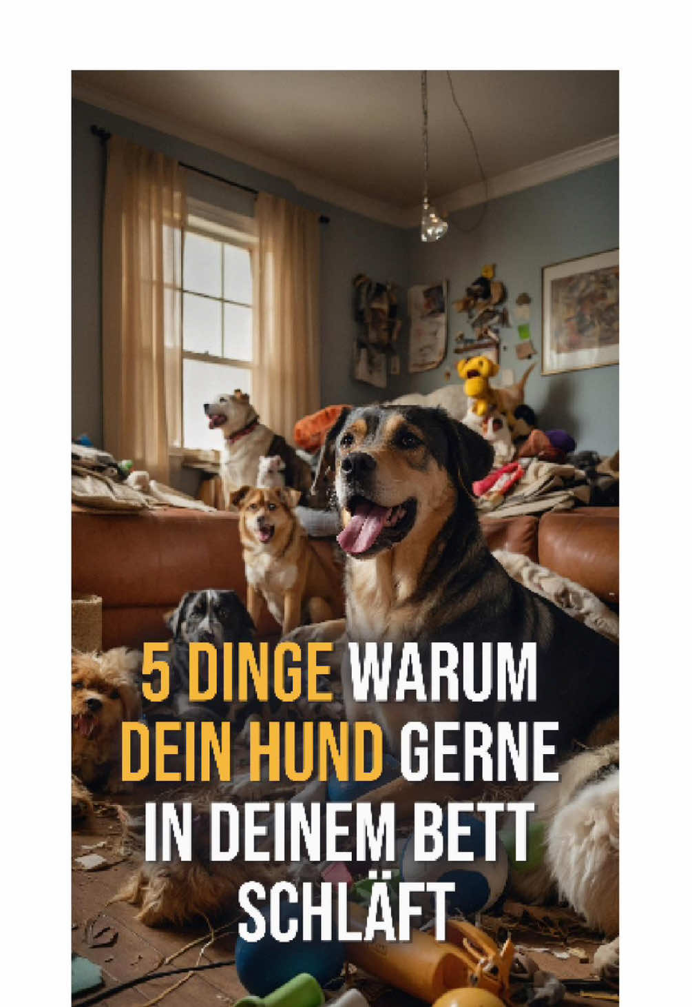 5 Dinge warum dein Hund gerne in deinem Bett schläft #hundevideos #lustigehundevideos #hund #hundefakten #LiveOutlandish 