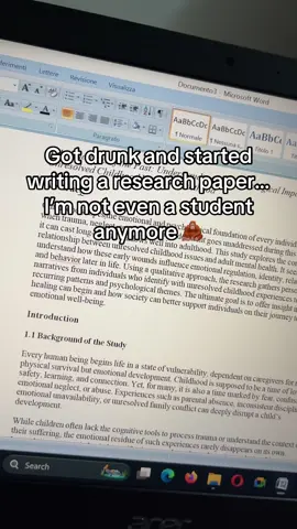 Whoever needs this, I’ll handle it to you for free!  Edited: as you flooded my inbox soo, Here’s the link, guys! Polished with citations… Feel free to make edits—I’ve been out of school for a while, so this version might be outdated or not fully accurate in your current system.. Also, I used Microsoft Word 2007, so some things might look different on newer versions.. https://independent.academia.edu/ChanellaCasino #fypシ #tiktok #drunk #pov #fyyyyyyyyyyyyyyyy #psych #topic 