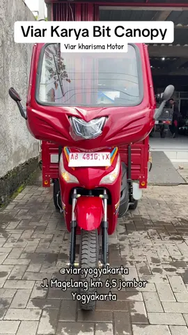 biar aman dari hujan panas, jangan lupa pakai karya bit canopy ini!! 🤩 kiriman lancar, badan tetap bugar! yuk pesan sekarang!! 📍 Viar Yogyakarta (Kharisma motor pusat) jl magelang km 6,5 Jombor Yogyakarta  telp / wa : 0895392335746 #viar #karyabit #karyabitcanopy #viarcanopy #viarjogja #viaryogyakarta #viarsleman #viarbantul #viarkulonprogo #viargunungkidul #viarmagelang #viarklaten #viarsolo #viarjateng #viarmuntilan #viarkharismamotor 