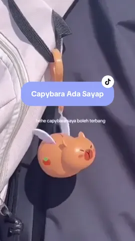 Ganci tarik bisa gerak dan ada sayap nya 😍🫵 gumusss #gancicapybara #gantungankunci #gantungankuncikarakter #gantungantascapybara #capybara #capybarakeychain #keychain #keychaincapybara 