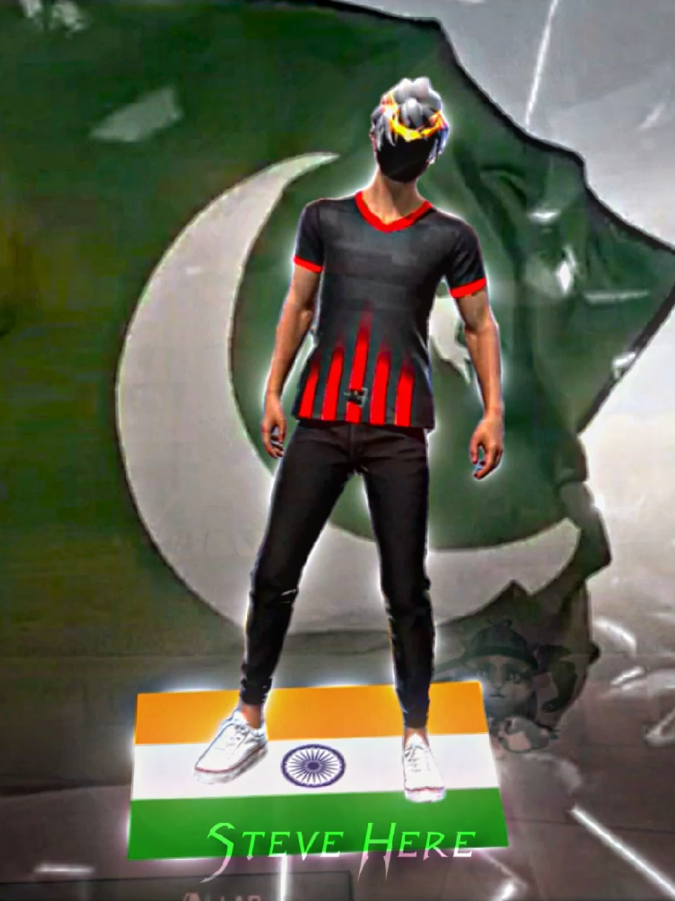 Pakistan Zindabad ❤️💫 | 15 Days Left 🙂 | STEVE HERE #freefire #stevehere #viral #foryou #pakistan #trending #lobby #edit #aftereffects 