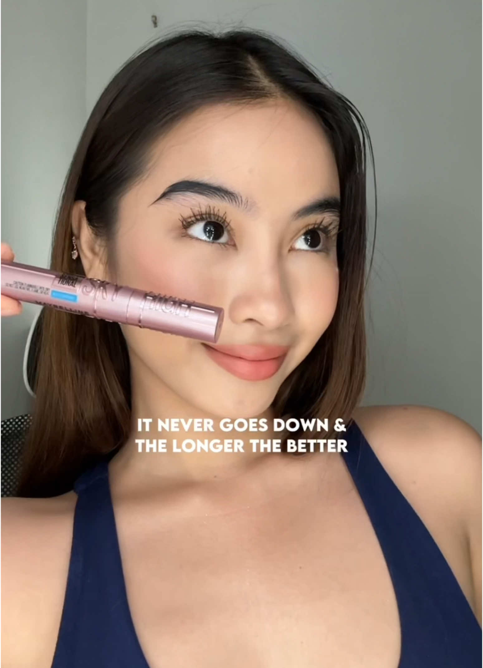 Sky-high lashes that go on and on—Maybelline Sky-high Mascara! @Maybelline New York PH #MaybellinePH #MaybellineSquad #makeup #beauty