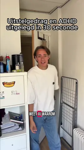 Deze hele video is opgenomen in 1 kamer, boem! #adhd #alledagenheeldruk #uitstelgedrag 