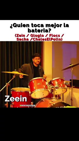 Quien toco mejor la bateria? #elzein #gloglo #flocs #sacha #chales #elpollo #bateria #musica#chaleselcrack #sachaclips #padredomingo  #kickperu #viralllllll #locuras #show #glogloking #votacion #escoge #fyd