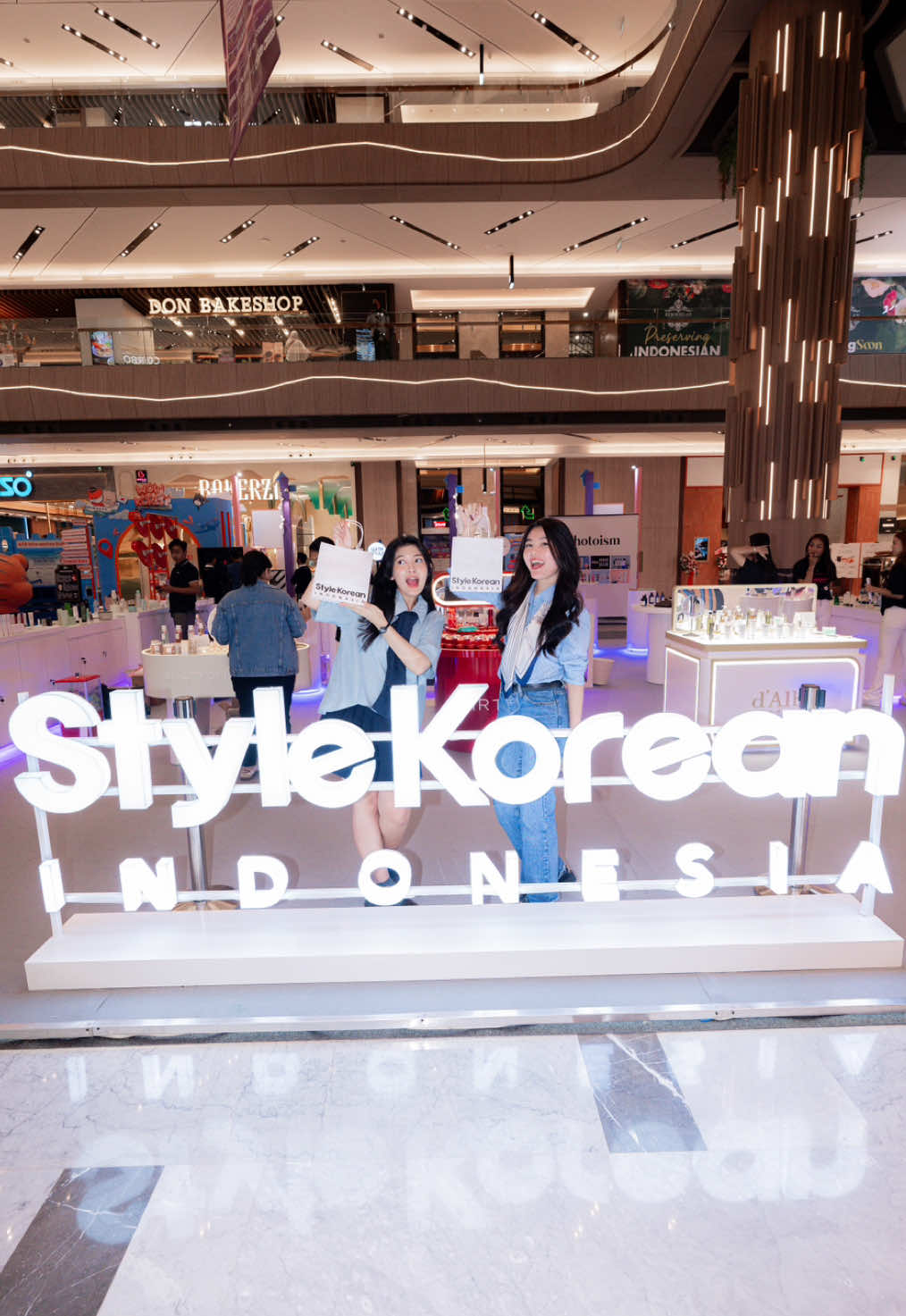 One stop with many spots📸 📍 WOW Korea, Pakuwon mall Bekasi #beauty #event #stylekoreanindonesia #wowkorea #bekasihits 