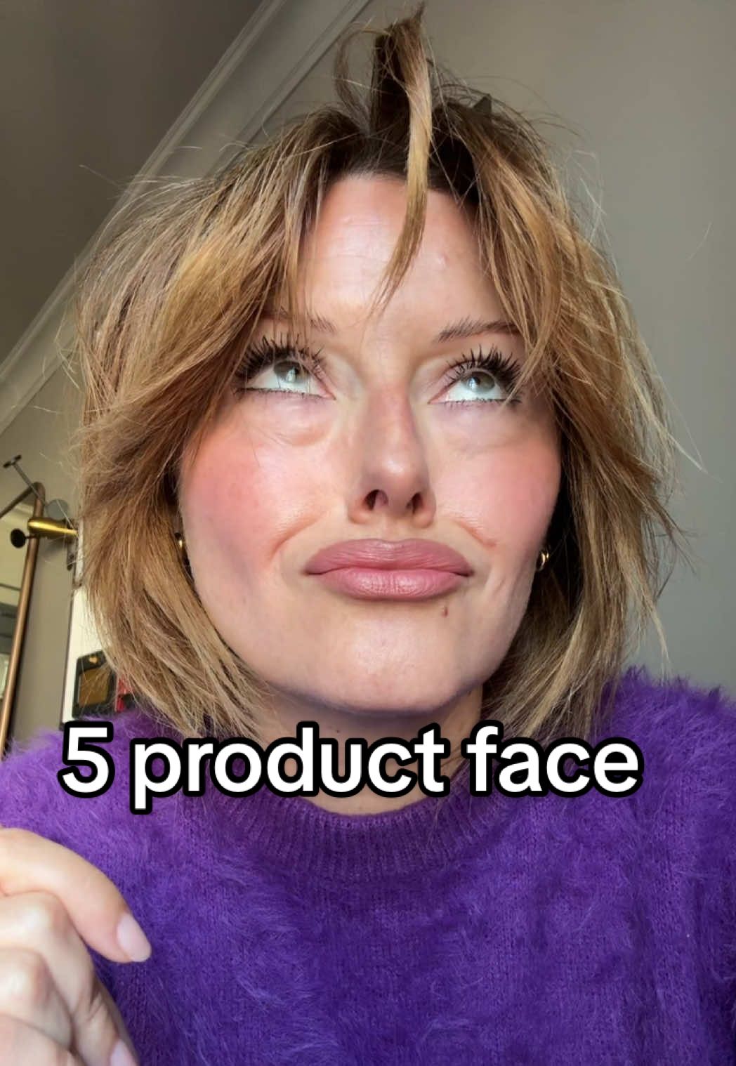 5 product face #QuickMakeup #EasyMakeup #MinimalMakeUp #OnTheGo #MegaArtist ##MakeupTricks #multiuse 