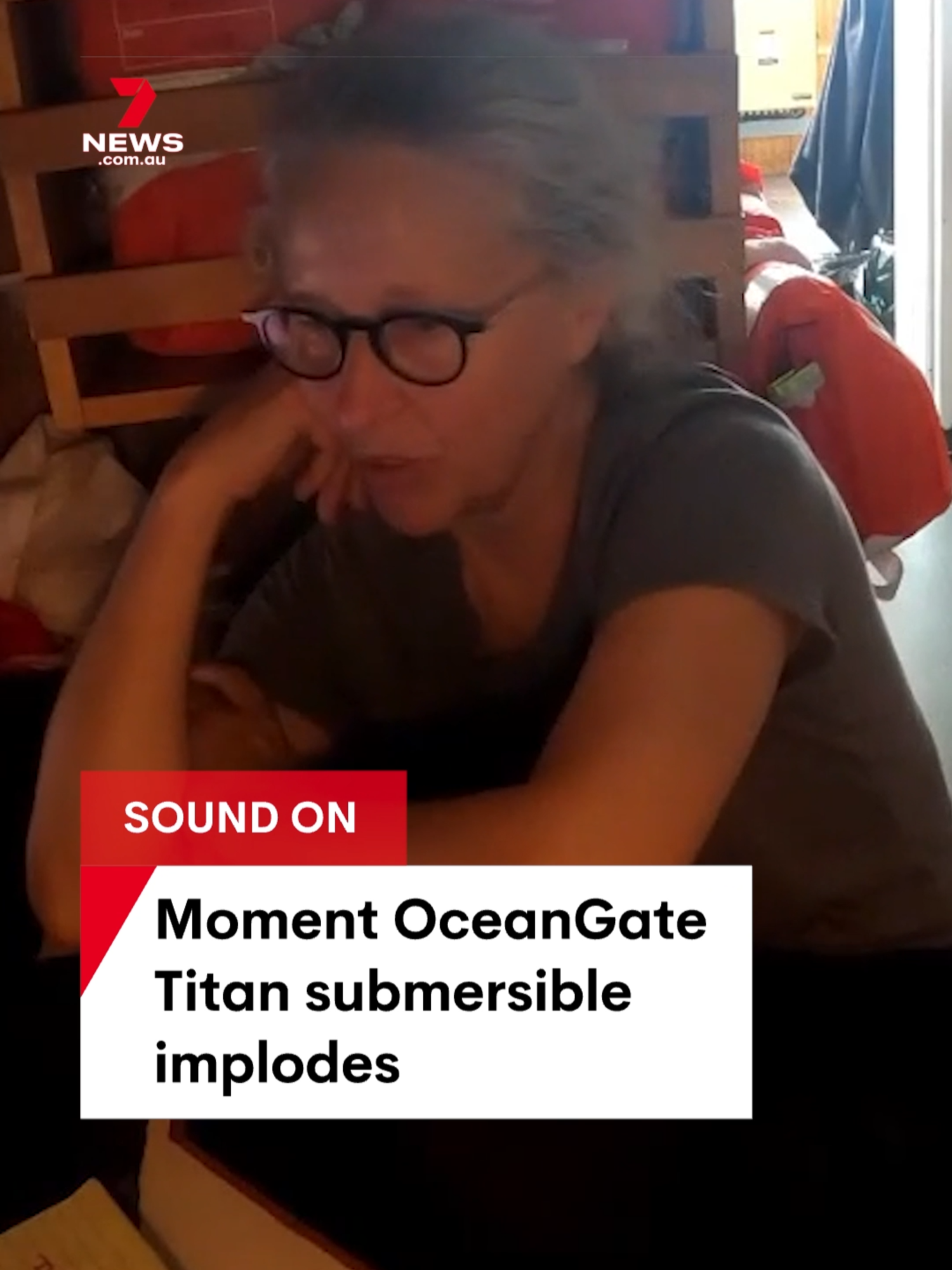 Footage obtained by US Coast Guard (USCG) revealed the moment the Titan submersible imploded on its way to visit the Titanic wreck in June 2023. The video shows Wendy Rush and Gary Foss, part of the communications and tracking team for the submersible, monitoring data and text communications from the ship. All five passengers onboard, including OceanGate chief executive Stockton Rush, husband of Wendy Rush, died during the deep water expedition of the Titanic shipwreck in the Atlantic Ocean. #OceanGate #titansubmersible #submersible #atlanticocean #7NEWS