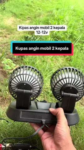 Kipas angin mobil 2 kepala #rekomendasi #kipasanginmurah #kipasanginportable 