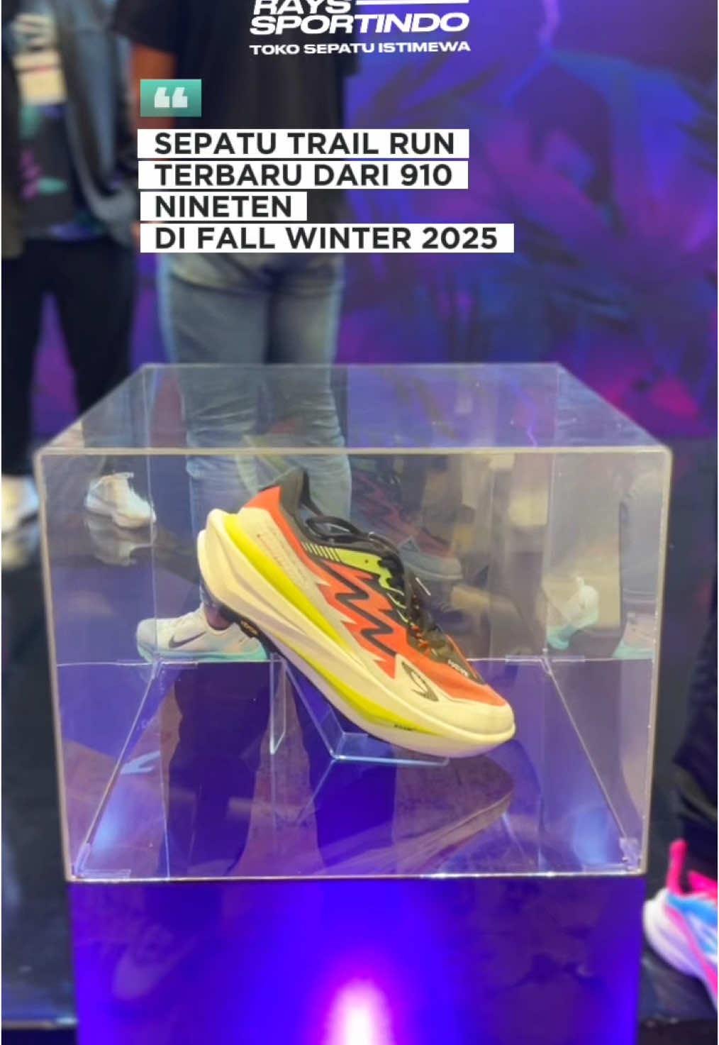 Sepatu trail run terbaru dari brand @910 NINETEN SHOES yang di rilis pada Launching Fall Winter 2025🔥🔥  Mana yang jadi inceran kamu, Bray?🥳🥳