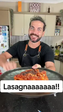 Lasagna alla Bolognese | The Real Comfort Classic Layer after layer of flavour — fresh pasta sheets, slow-cooked beef sauce, melted mozzarella, and just a touch of cream to keep everything rich and soft. This is the kind of lasagna that warms hearts and fills bellies. Pasta Dough: 	•	300g flour (type 00) 	•	3 whole eggs 	•	Pinch of salt Filling: 	•	500g beef mince 	•	1½  tomato passata 750ml bottle  	•	150g mozzarella (cubed or grated) 	•	50g grated Parmesan cheese 	•	A splash of cream (to enrich the sauce or layer lightly between) Roll the pasta thin, layer everything generously, and bake until bubbling and golden. #cookingwithtucci #lasagnabolognese #homemadelasagna #italiancomfortfood #freshpasta #easyitalianrecipes #bolognese #italiandinner #homemadeitalian #fyp
