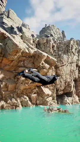 This was my very first flying render — the one that started it all. I had just switched to Unreal Engine 5 from my usual C4D/Houdini/Blender workflow, chasing that real-time magic. The scene felt empty with just a camera flying through — so I added a figure, like always do on my renders(main character vibes). The only way to make it work with the vast cliffs and river? Let him fly. That’s how the whole flying series was born and by that moment I thought that this location is already huge… #FirstRender #FlyingConcept #UE5Cinematics #VisualStorytelling #CGIArt #RealtimeRender #UnrealEngine5 #VFXArtist #FromCinema4DtoUE5 #ArtisticJourney #RiverScene #FlyingMan #CinematicShorts #DigitalArtEvolution #FYP #TikTokArt #CreativeBreakthrough #3DRenderMagic #StartedFromThis  