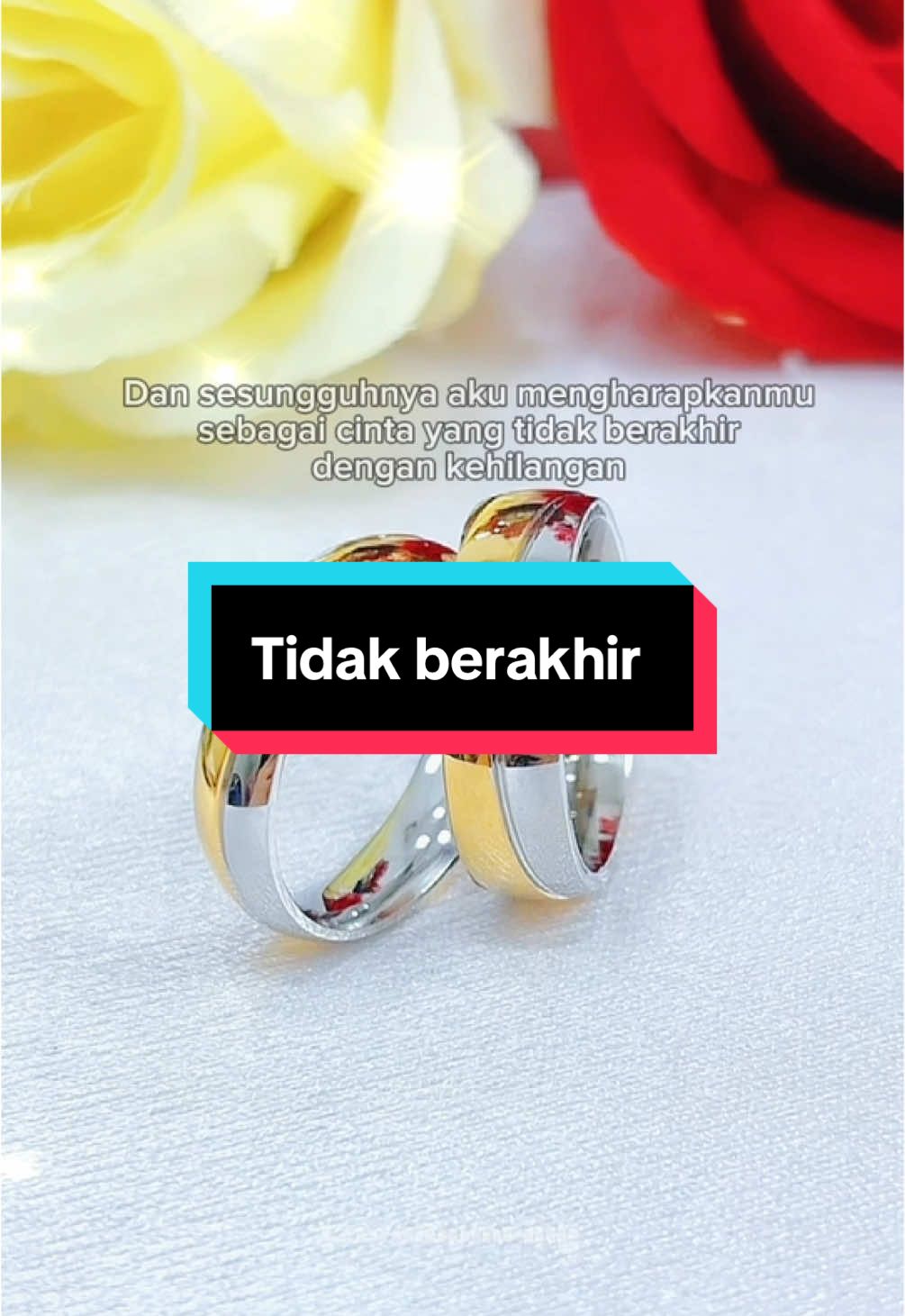 Tidak berakhir #cincin #cincintunangan #cincincouple #cincinnikah #cincinlamaran #cincinkawin 