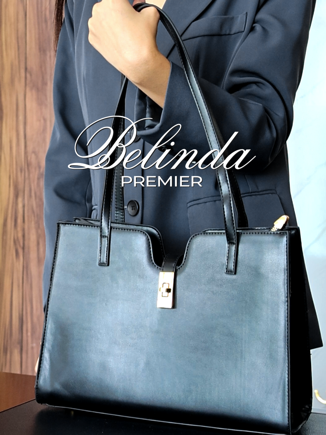 we're back in black! 🖤👜  you can't go wrong with this everyday carry all totebag from @belindapremier! ✨ perfect for school, work or office 🫶🏼 with large capacity! click the yellow basket and get yours now! 💋 #belindapremier #belindabag #bagforwomen #fashiontiktok #tiktokfinds #recommendations #trending #luxurybag #tiktokshop #adayinmylife