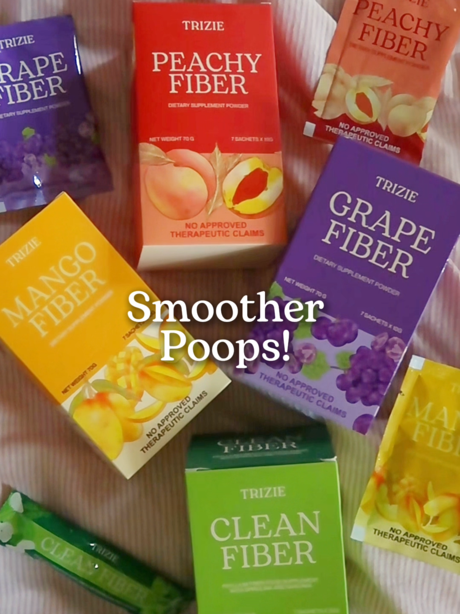 Here’s the ultimate TRIZIE Cheat Sheet! 🍏🍑🍇🥭Comment down below which TRIZIE fiber drink is for you and which one you’ll get this 6.6 SALE  for BUY 1 GET 1! #sale