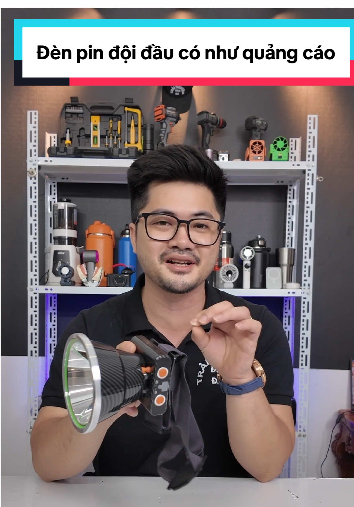 Đèn pin đội đầu có tốt như quảng cáo #denpindoidau #denpindoidausieusang #denpindoidauchiunuoc 