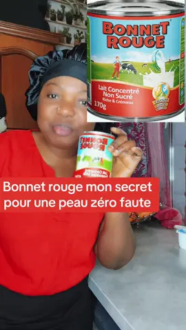 Bonnet rouge mon secret pour une peau, zéro faute #astucebeauté #videoviral #tiktokvisibilité #pourtoii #abonnetoi 