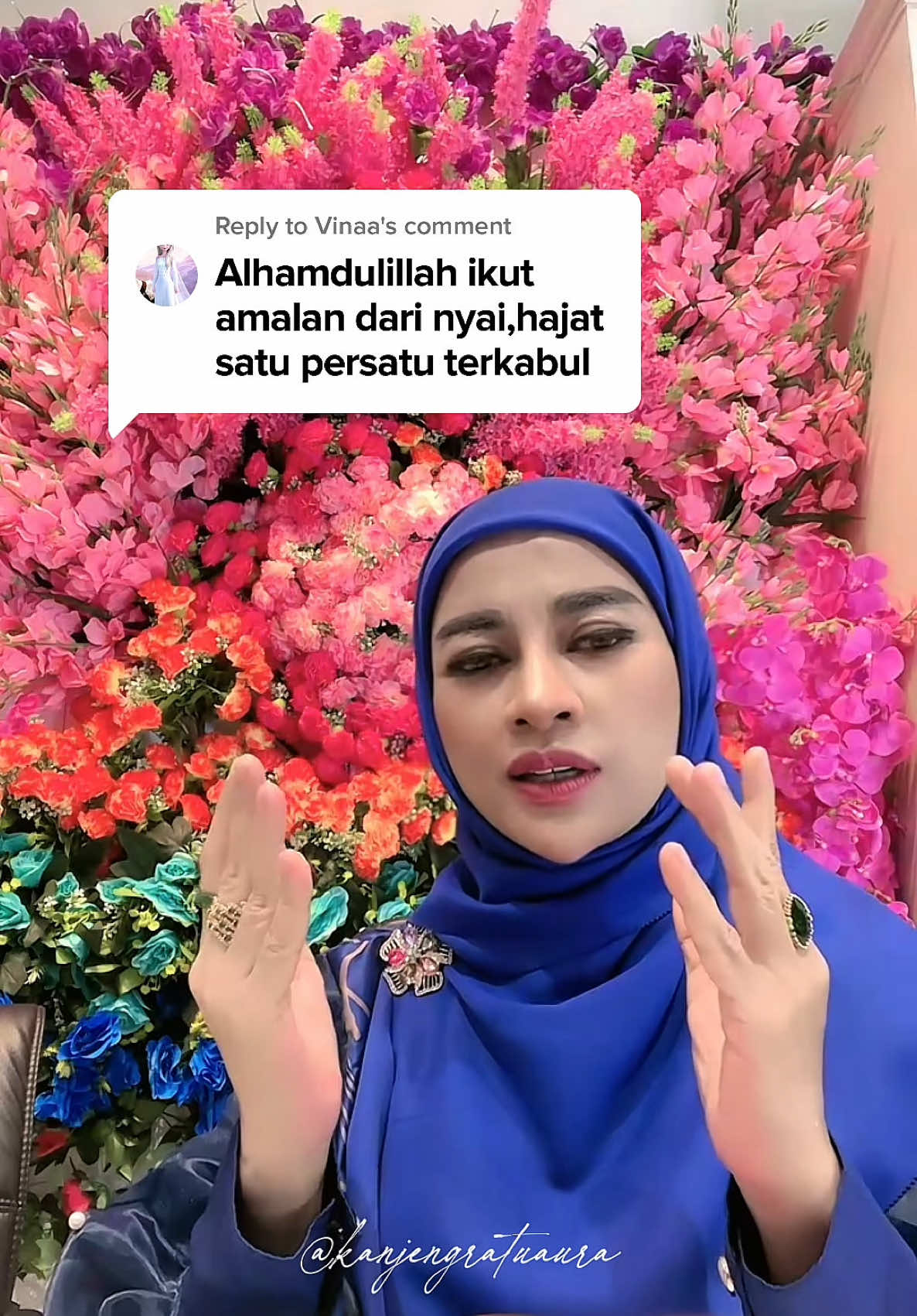Gunakan amalan ini setiap sholat hajat,Insha Allah semua hajatmu akan terkabul #kanjengratuaura 