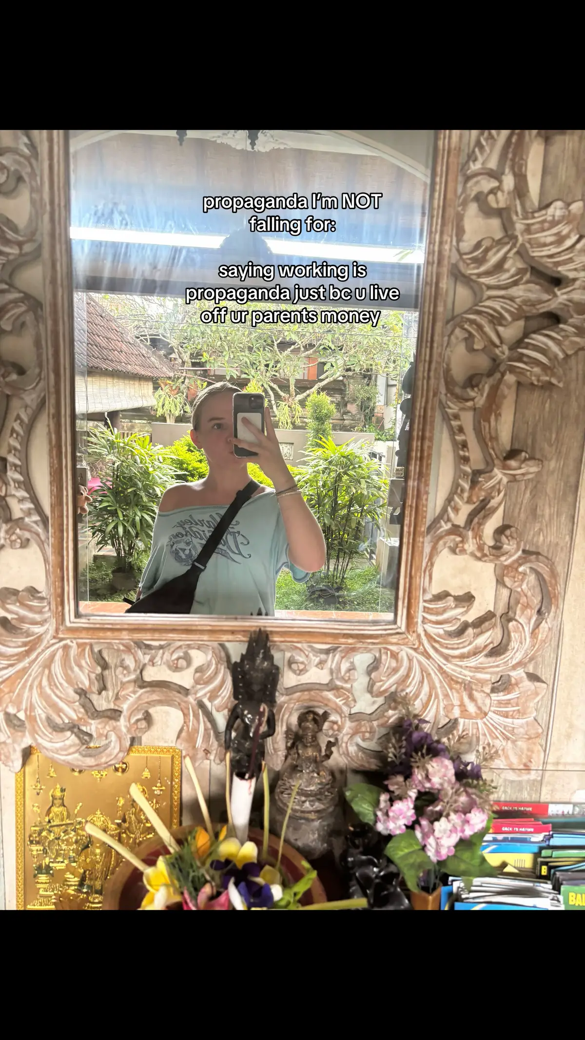 if you genuinely can’t see how out of touch that comment is when people face really poverty and struggles. recognise ur privilege n get off ur arse x