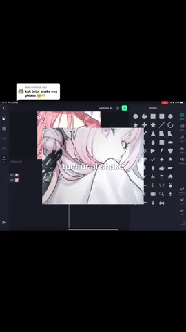 Membalas @Zaki maaf yah kalo gajelas:( kalian bisa tanya dikomen kalo mau tanya” (niatnya pengen pake voice aja tapi nge take ulang terus jadi males deh:p) maap juga kalo kelamaan,kalian bisa ambil bagian shakenya doang ajah #tutorial #shake #alightmotion 