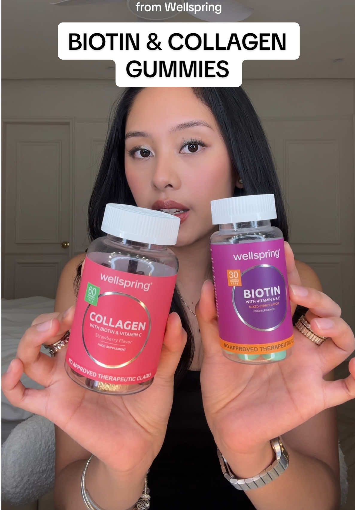 my trusted collagen and biotin gummies for my skin, nails, and hair 💓 @Wellspring PH #WellspringPH #collagen #collagengummies #biotin #biotingummies