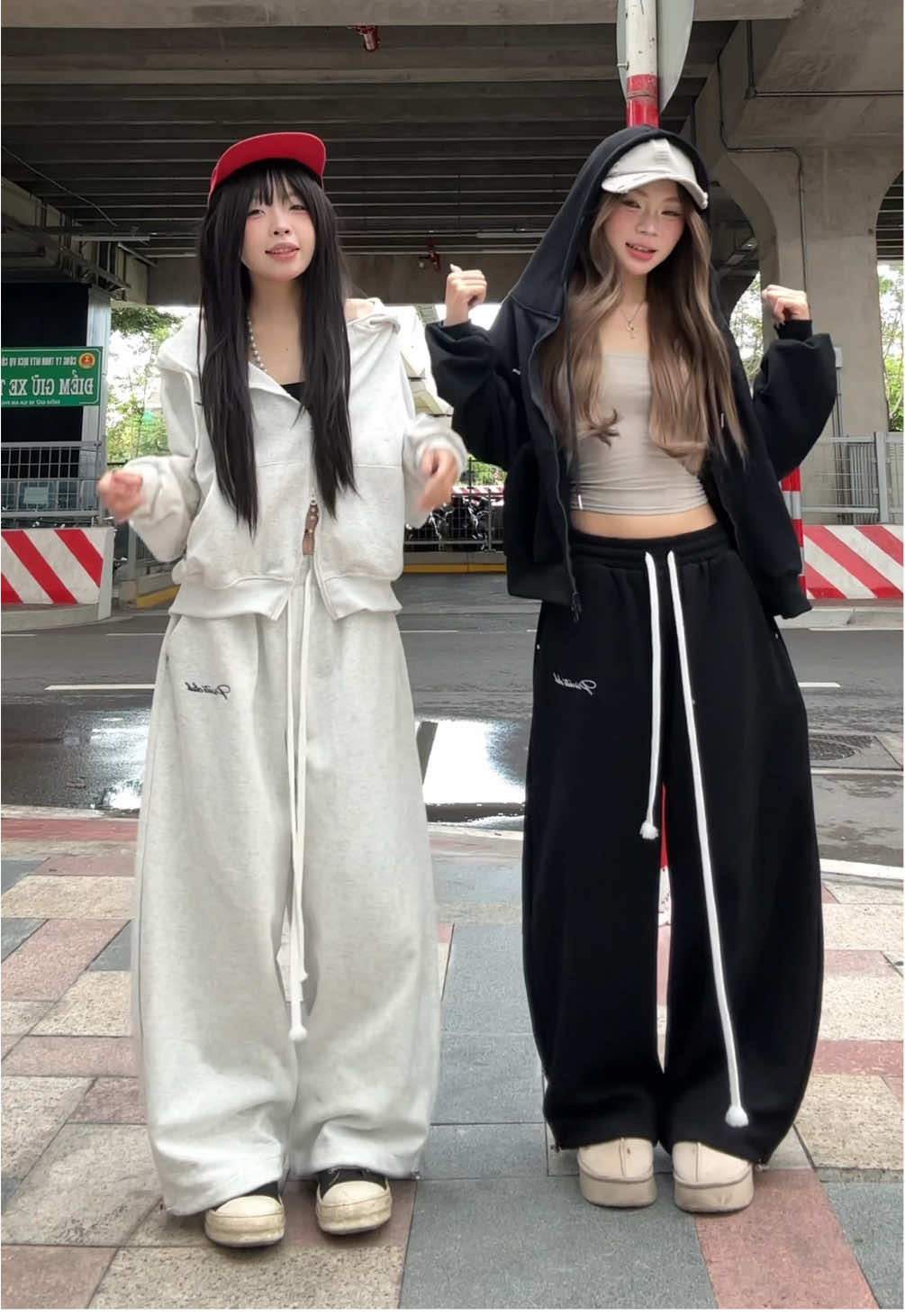 gặp 2 nhỏ này quài @tramanh  #fitcheck #fashion #foryou #OOTD #outfit #empti @empti.club 