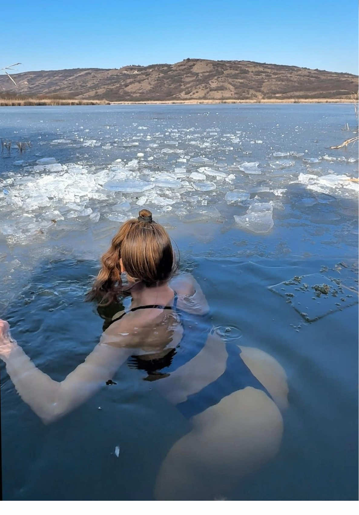 🧊🧊🧊 #coldwaterswimming #coldwaterimmersion #coldplunge #coldplungecam