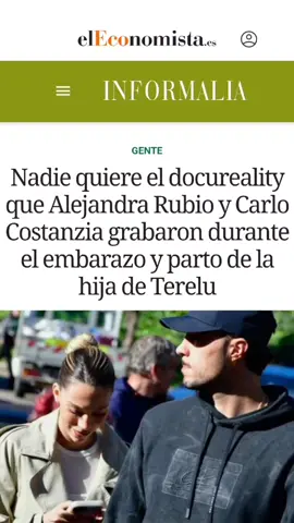 NADIE QUIERE EL DOCUMENTAL DE ALEJANDRA RUBIO  #telecinco #deviernes #noticias #news #alejandrarubio #carloconstanzia 