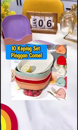 10 keping set pinggan mini pelbagai warna#setpiring #pinggancomel #setpinggan #setpinggankecil #setpingganmini 