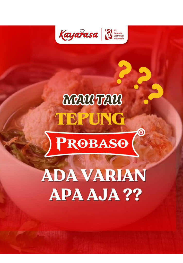 Mau bikin bakso yang kenyal nya beda dari yang lain ?  Tenang PROBASO punya banyak varian yang bisa kamu sesuaikan dengan kebutuhan mu  #bakso #tepungbakso #probaso #fyp 