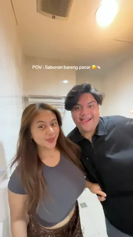 udah lama ga sabunan bareng 😋🤏🏻
