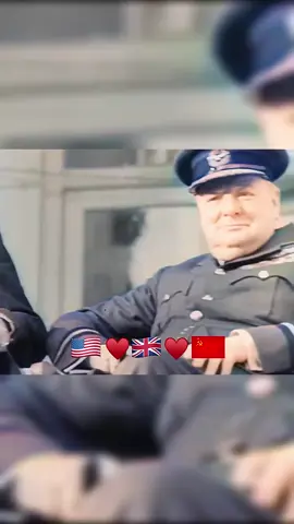 Stalin Churchill and Roosevelt: The Best Trio of WWII🥀 #politics #shorts #edit #educational 