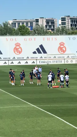 Así ha trabajado el Real Madrid en el último entrenamiento de Carlo Ancelotti como técnico madridista⚽️🔥… #españa #madrid #futbol #Soccer #ancelotti #realmadrid #laliga #realsociedad #valdebebas #conexiondeportiva 