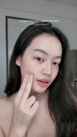 glowing with this serum 🤩 @Glad2Glow.ph #g2g #gladtoglow #brightserum #skincare 