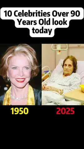 10 Celebrities Over 90 Years Old look today#celebrity #us #foryoupage #celebrities #actor #thenandnow #beforeandafter 