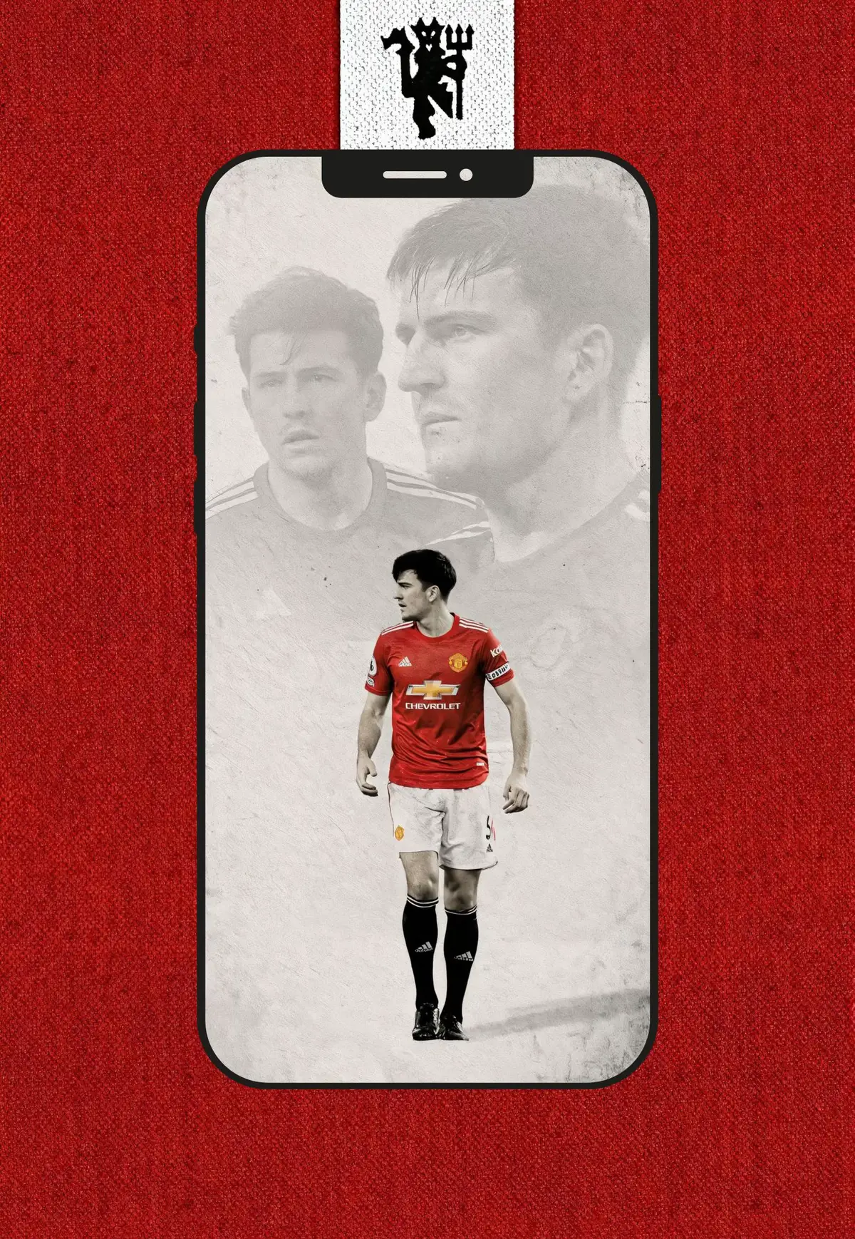 Harry Maguire ❤️🤘 #wallpaper #4k #manchesterunited #Red #แมนยู #fyp 