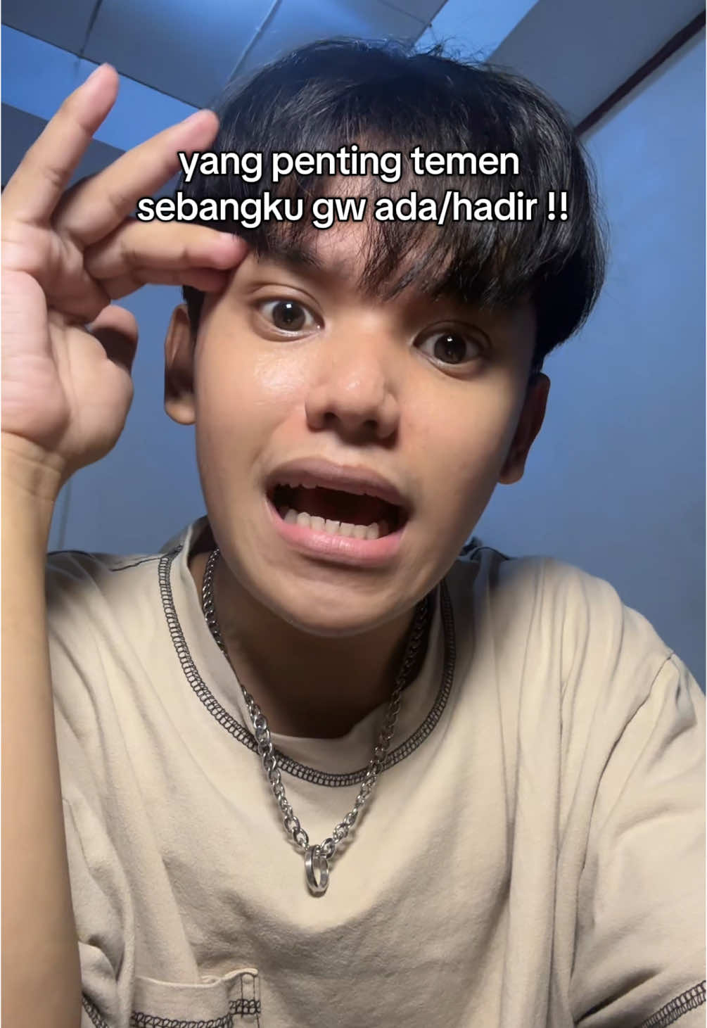 Cuman nyambung sama dia soalnya klo Ngomong