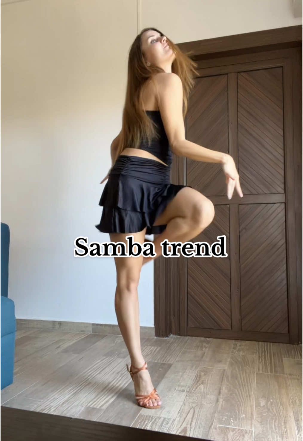Trying my new Latin skirt💃 #tik_tok #trendingsong #samba #latino #dancer 