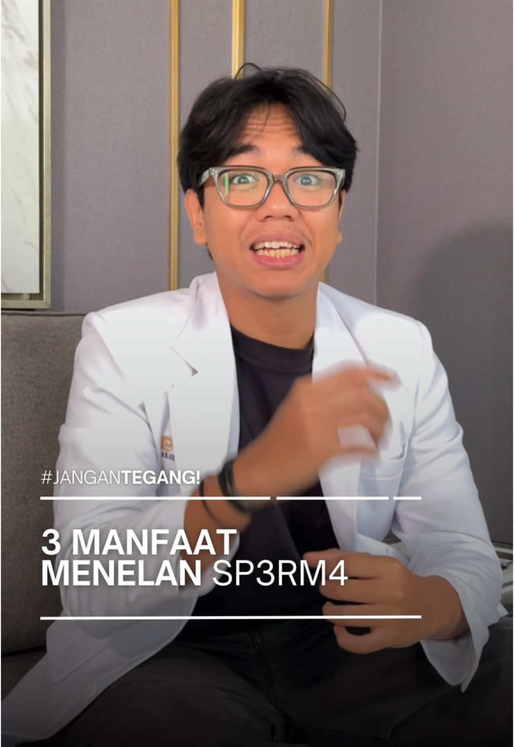 Ternyata, nelan sperma ada baik dan buruknya loh! Ayo, kita bedah bersama! #joni #pmo #tanyadokter #pasangan 