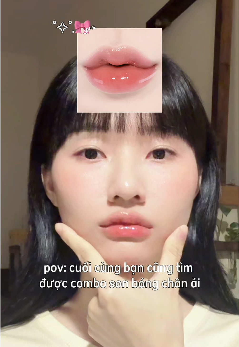 combo son bóng dạo này cụa tuiiii ˚˖𓍢ִ໋🌷͙֒✧˚.🎀༘⋆ ౨ৎ⋆｡⋆𐙚⋆.˚₊⊹♡  #makeup #dailymakeup #glowingskin #3CEVN #glazyglow #3andChịEm #3CEPartner