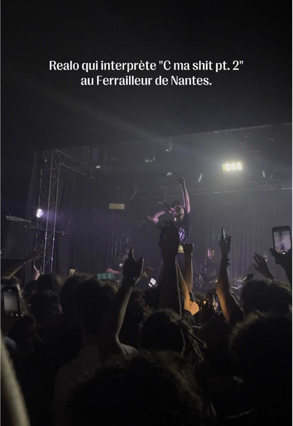 La rockstar Realo en concert au Ferrailleur de Nantes, c’était complètement fou ! ⭐️ #realo #nantes #concert 