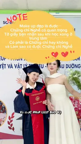 Chứng chỉ Nghề Không phải để Khoe, mà là tấm vé giúp bạn đi xa và mở tiệm. 👏Inbox cho mình nếu bạn đang loay hoay, mất định hướng #makeupkieumin #xuhuong #chungchi #daotaonghe #makeuptainha #fly #makeupbinhtan #daotaomakeupchuyennghiep #makeupcodau 