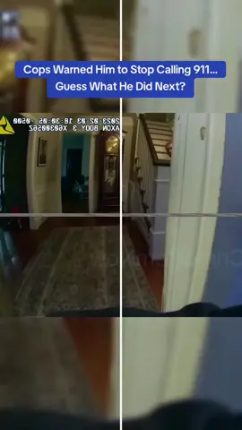 Cops Warned Him to Stop Calling 911… Guess What He Did Next? #cops #copsoftiktok 