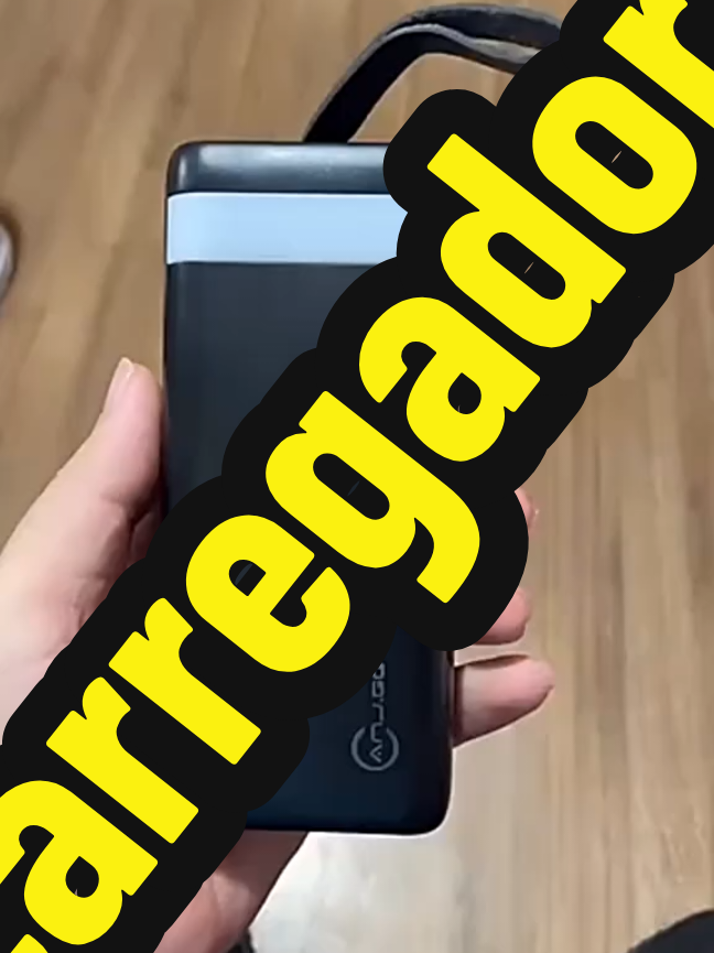 Carregador Power Bank Portátil 20000mah Universal Saida 4 Cabos