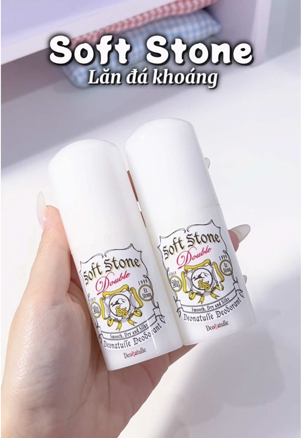 Dùng lên da the mát, không bị vàng áo 😚 kiềm mồ hôi đỉnh #lannachdakhoang #lannachdakhoangnhatban #softstone #lannach #lannachkhumui #lankhumui #lankhumuisoftstone 