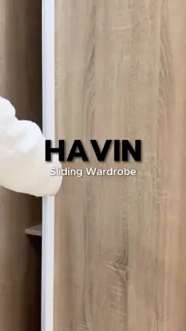 ตู้ผ้าบานเลื่อน Havin — เรียบ ประหยัดพื้นที่!เลื่อนเปิดได้ทั้งซ้าย-ขวา ดีไซน์ลายไม้ตัดกับสีขาว สวยสะอาดตา เข้าได้กับทุกห้อง 🧺✨ ภายในแบ่งโซนจัดเก็บเสื้อผ้าให้เป๊ะเป็นระเบียบสุด ๆ ฟังก์ชันครบ ดีไซน์ดี ตอบโจทย์ทุกพื้นที่ของคนรักความเรียบง่าย 🤍 #konceptfurniture #ฉลาดเลือกเลือกkoncept #koncept #tiktokshop #มินิมอล #เฟอร์นิเจอร์ #แต่งห้อง#ตู้เสื้อผ้า #fyp