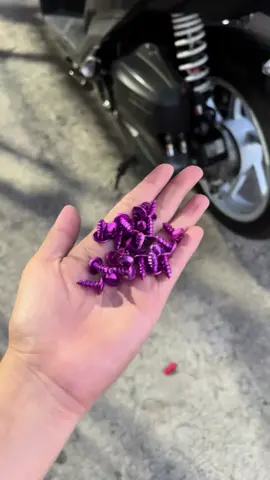 Budget meal Gr5 screw bolts  #gr5 #bolt #motorcycle #click #fyp 