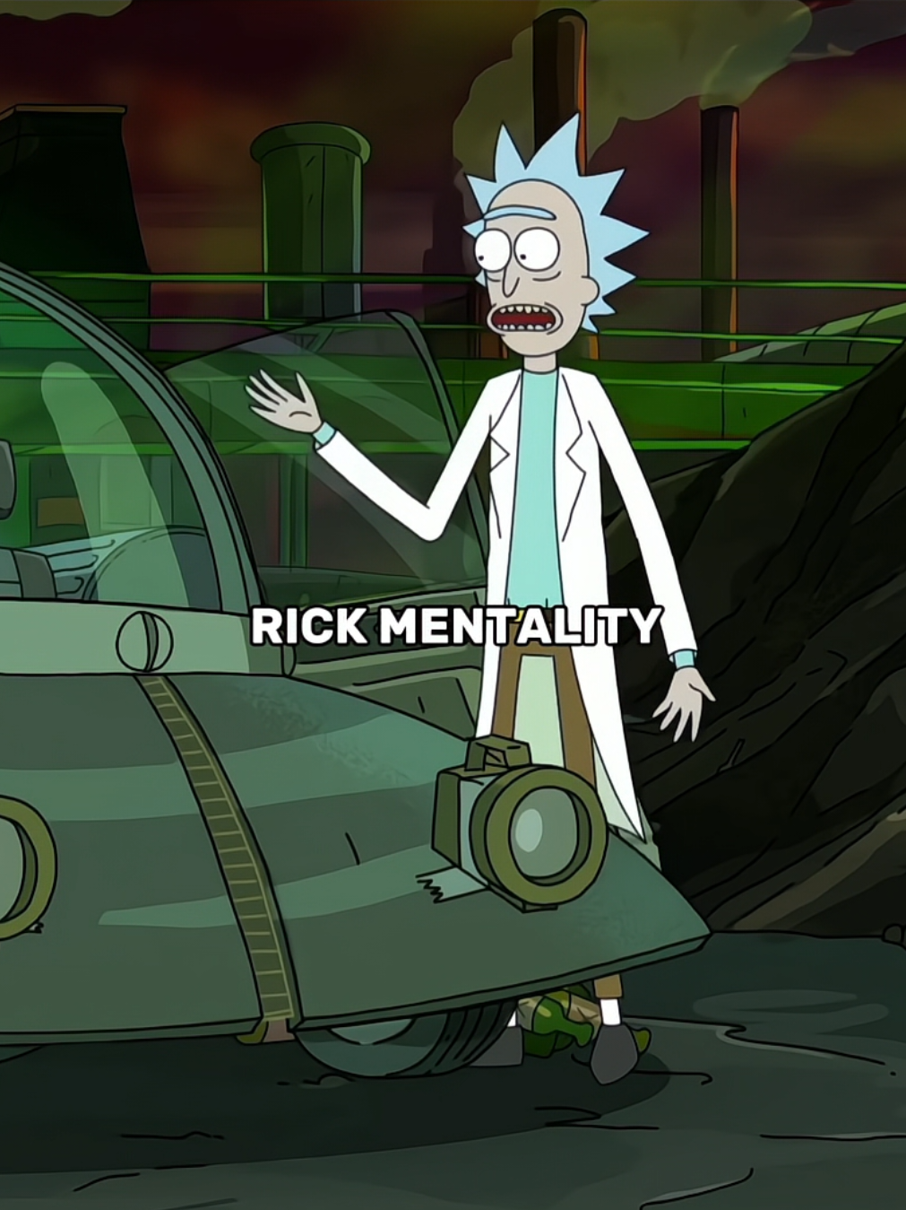 Rick mentality #rickandmorty #rick #śmieszne #mentality 