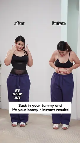 Shapewear before and after🥹🔥 #shapewear #bodysuit #tiktokshopblackfriday #tummycontrol #shapewearreview